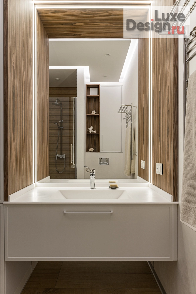 Дизайн интерьера двухкомнатной квартиры "Реализованный проект в ЖК "Нагорный"" (фото 13)