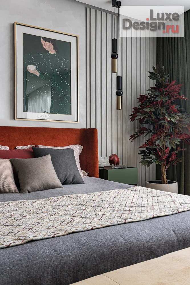 Дизайн интерьера трехкомнатной квартиры "Дизайн проект квартиры в ЖК "Нагорный"" (фото 3)