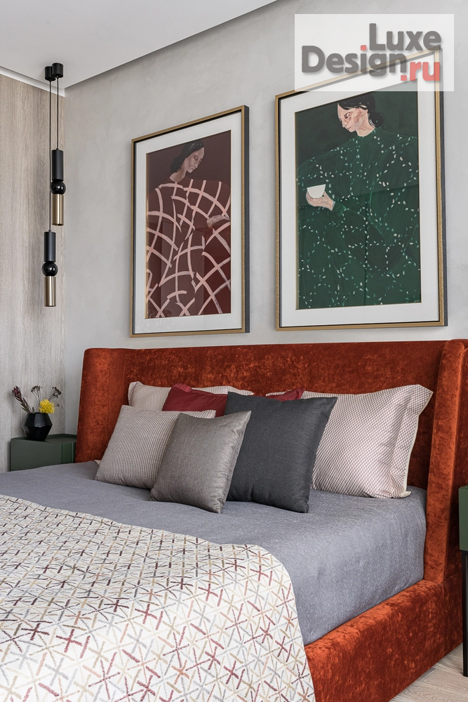 Дизайн интерьера трехкомнатной квартиры "Дизайн проект квартиры в ЖК "Нагорный"" (фото 1)