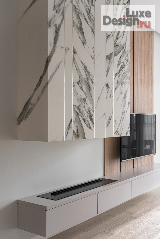 Дизайн интерьера трехкомнатной квартиры "Дизайн проект квартиры в ЖК "Нагорный"" (фото 9)