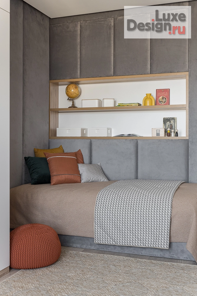 Дизайн интерьера трехкомнатной квартиры "Дизайн проект квартиры в ЖК "Нагорный"" (фото 13)