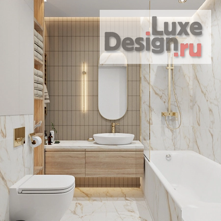 Дизайн интерьера двухкомнатной квартиры "ЖК Нагорный" (фото 13)