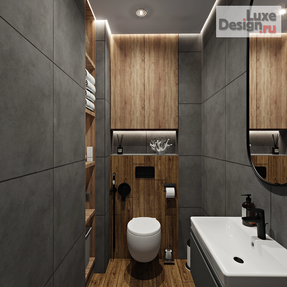 Дизайн интерьера трехкомнатной квартиры "Часть квартиры" (фото 9)