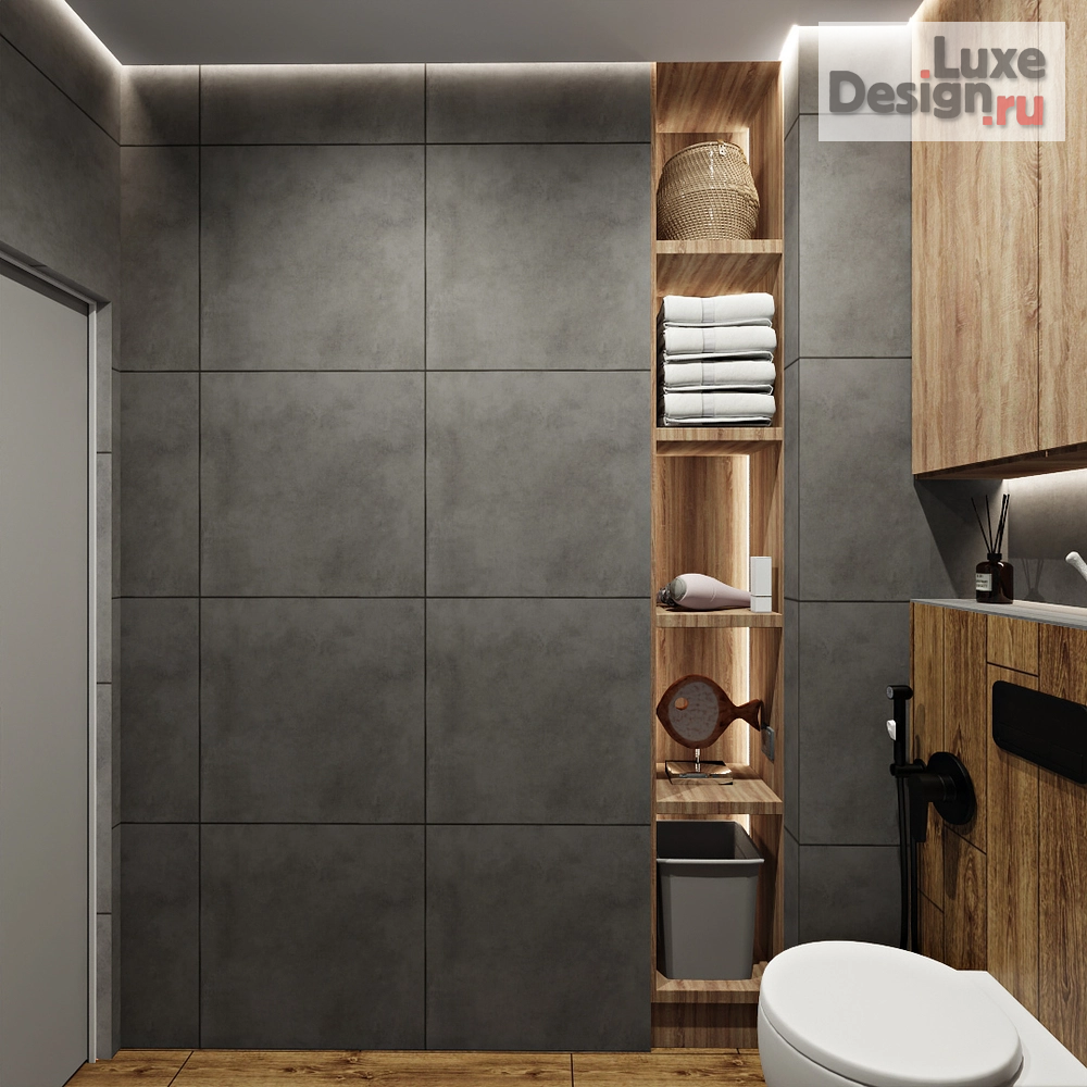 Дизайн интерьера трехкомнатной квартиры "Часть квартиры" (фото 10)