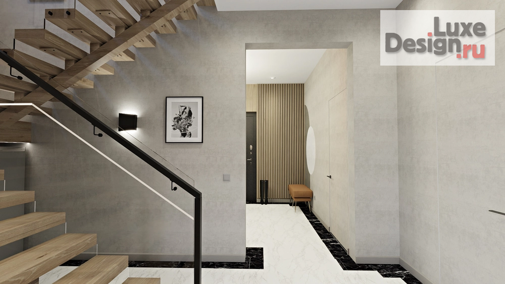 Дизайн интерьера коттеджа "Загородный дом" (фото 7)