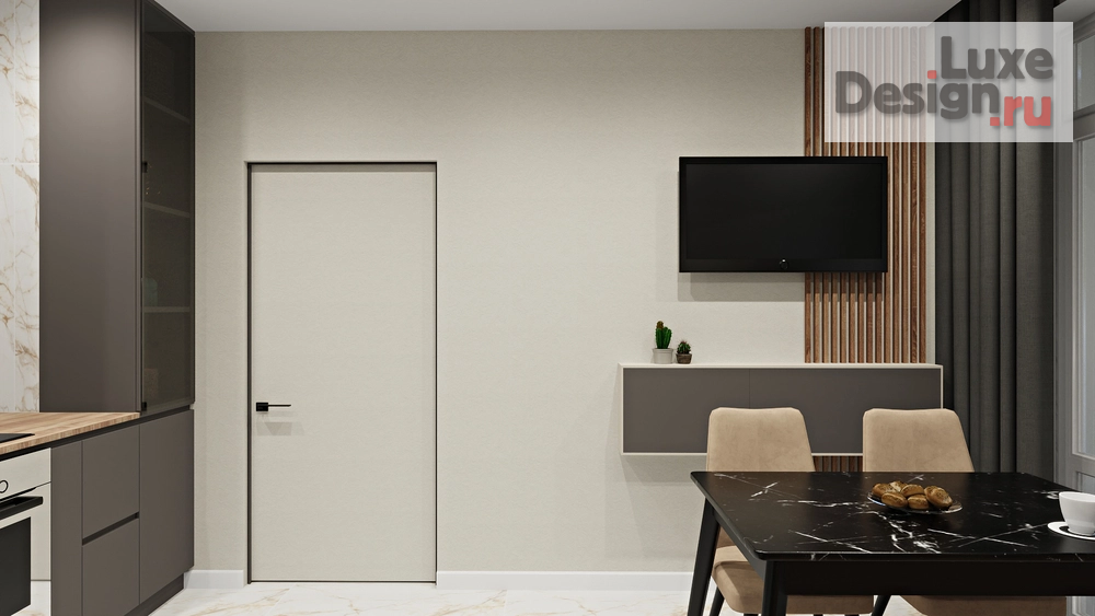 Дизайн интерьера трехкомнатной квартиры "Часть квартиры" (фото 3)