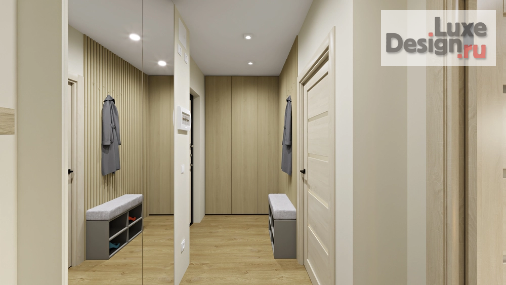 Дизайн интерьера однокомнатной квартиры "ЖК РИО" (фото 10)