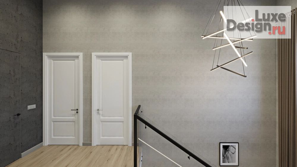 Дизайн интерьера коттеджа "Загородный дом" (фото 10)