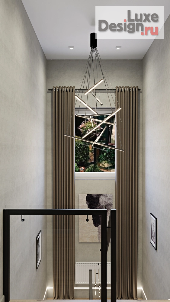 Дизайн интерьера коттеджа "Загородный дом" (фото 11)