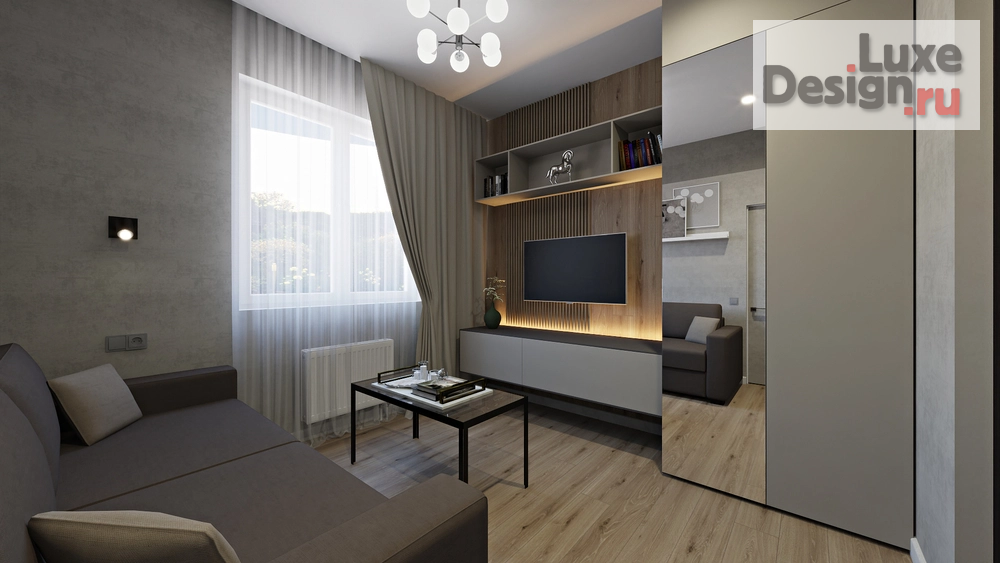 Дизайн интерьера коттеджа "Загородный дом" (фото 39)