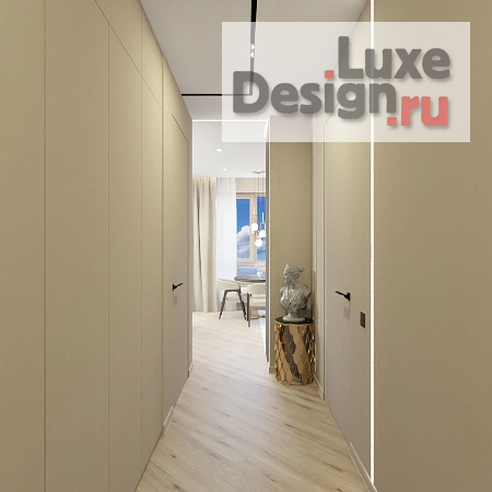 Дизайн интерьера двухкомнатной квартиры "ЖК Нагорный" (фото 5)