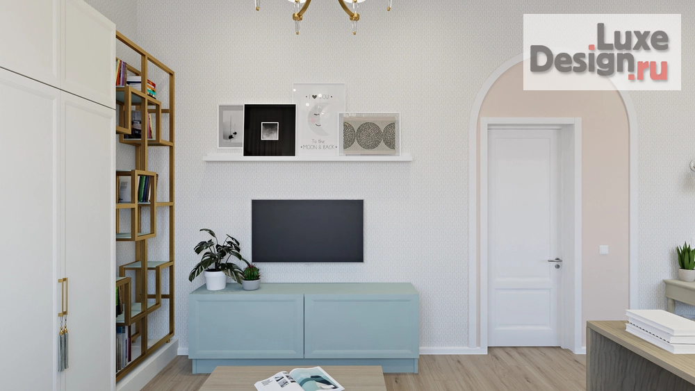 Дизайн интерьера коттеджа "Загородный дом" (фото 21)