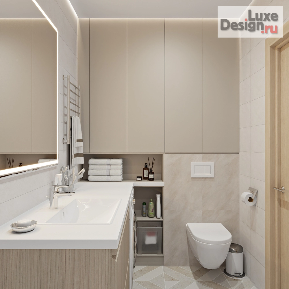 Дизайн интерьера трехкомнатной квартиры "Часть квартиры" (фото 3)