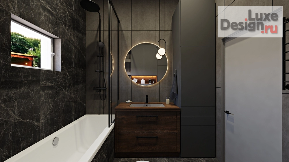 Дизайн интерьера коттеджа "Загородный дом" (фото 36)