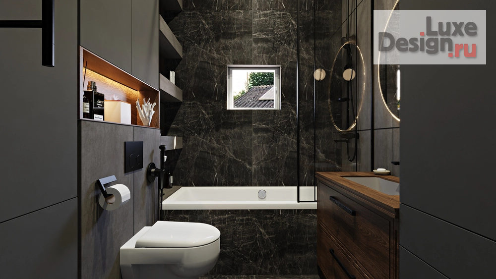 Дизайн интерьера коттеджа "Загородный дом" (фото 37)