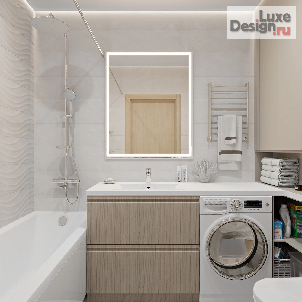 Дизайн интерьера трехкомнатной квартиры "Часть квартиры" (фото 4)