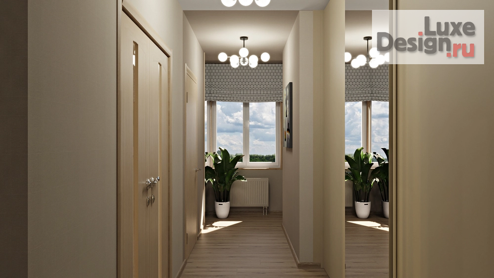 Дизайн интерьера трехкомнатной квартиры "Часть квартиры" (фото 7)