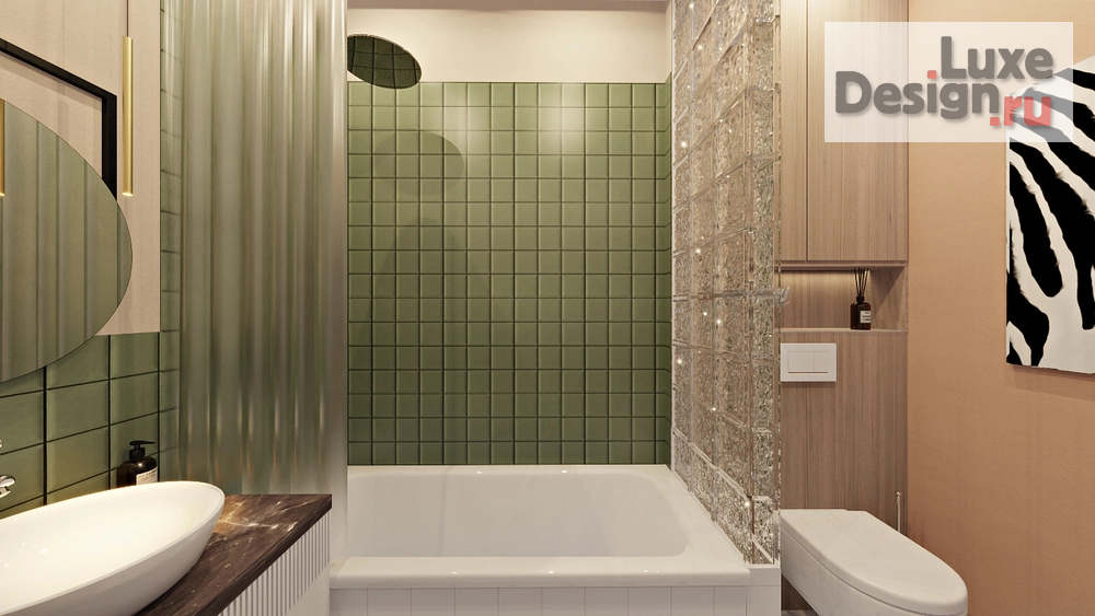 Дизайн интерьера трехкомнатной квартиры "ЖК Событие" (фото 27)