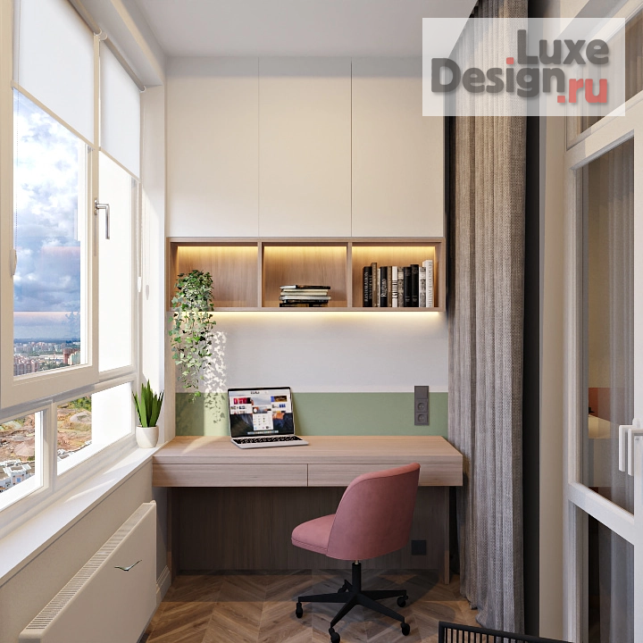 Дизайн интерьера трехкомнатной квартиры "ЖК Событие" (фото 24)