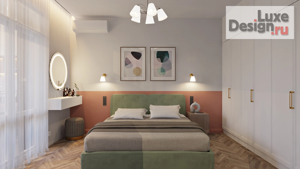 Дизайн интерьера трехкомнатной квартиры "ЖК Событие" (фото 19)