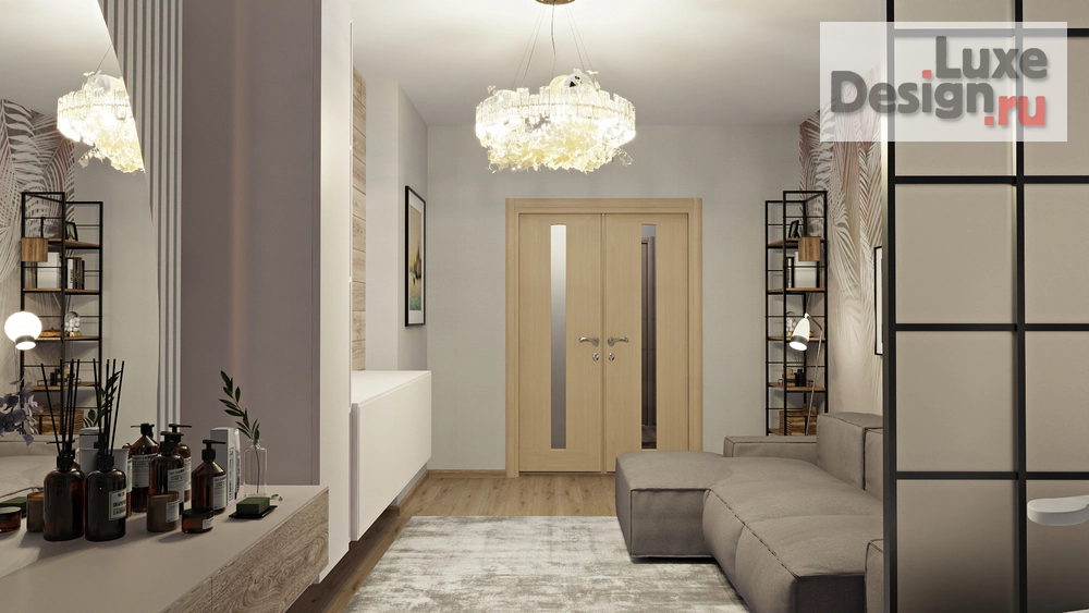 Дизайн интерьера трехкомнатной квартиры "Часть квартиры" (фото 21)