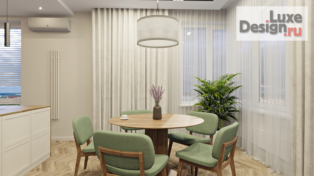 Дизайн интерьера трехкомнатной квартиры "ЖК Событие" (фото 9)