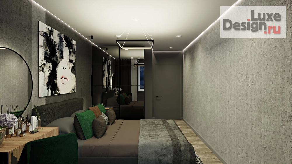 Дизайн интерьера двухкомнатной квартиры "Квартира для молодой пары" (фото 7)