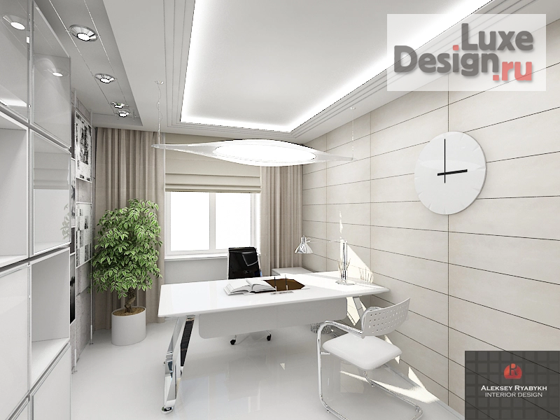 Дизайн интерьера офиса "Офис в городе Екатеринбурге" (фото 1)
