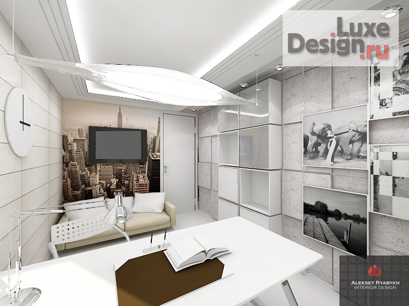 Дизайн интерьера офиса "Офис в городе Екатеринбурге" (фото 2)