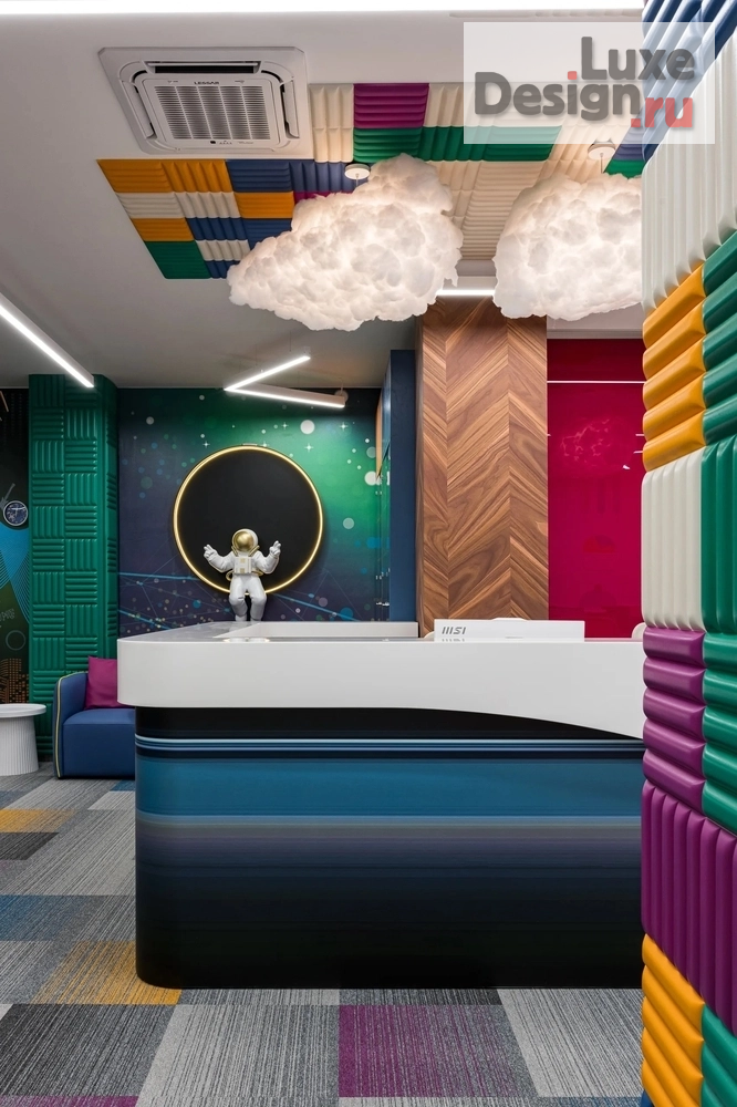 Дизайн интерьера лечебного учреждения "ATIS Kids & Family — детская стоматология в Екатеринбурге" (фото 12)