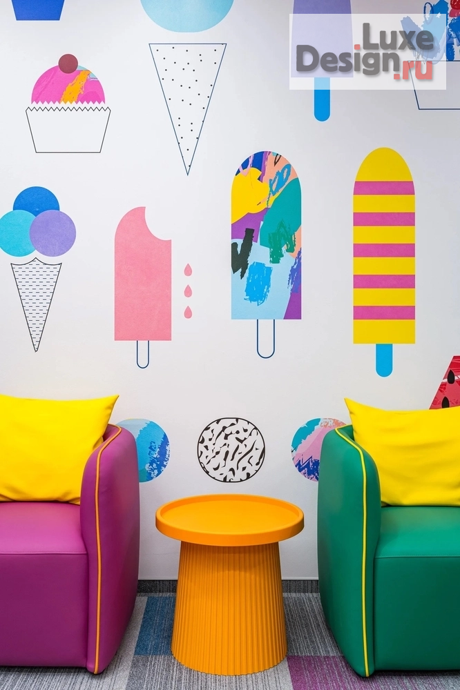 Дизайн интерьера лечебного учреждения "ATIS Kids & Family — детская стоматология в Екатеринбурге" (фото 4)