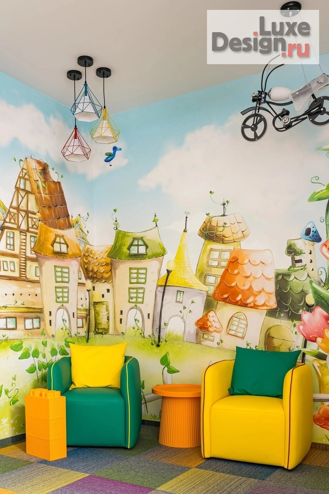 Дизайн интерьера лечебного учреждения "ATIS Kids & Family — детская стоматология в Екатеринбурге" (фото 41)
