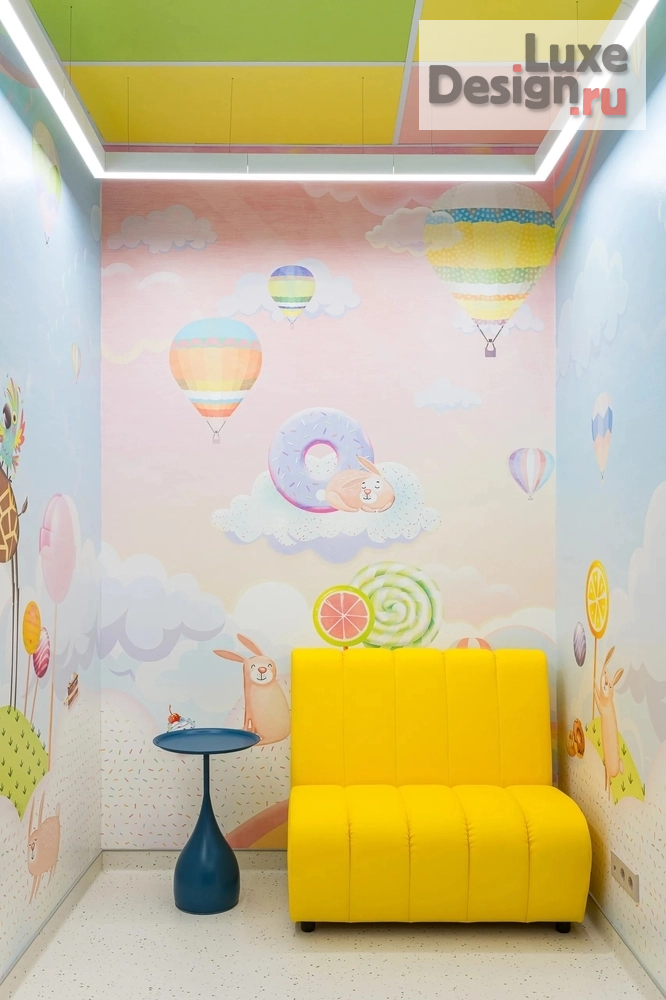 Дизайн интерьера лечебного учреждения "ATIS Kids & Family — детская стоматология в Екатеринбурге" (фото 28)