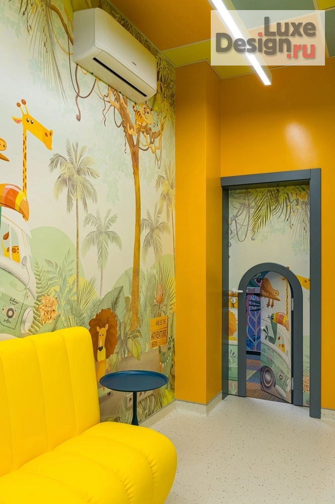 Дизайн интерьера лечебного учреждения "ATIS Kids & Family — детская стоматология в Екатеринбурге" (фото 27)