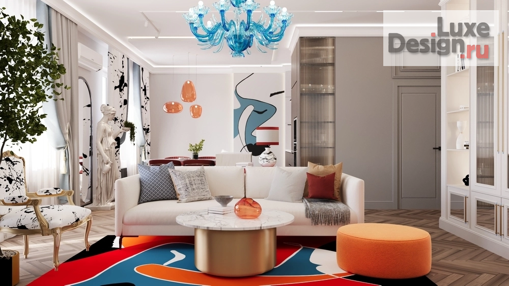 Дизайн интерьера квартиры "Квартира ЖК Александровский сад" (фото 1)