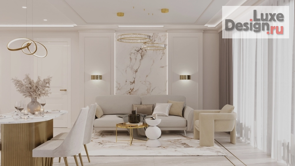 Дизайн интерьера квартиры "Квартира ЖК Нагорный" (фото 1)