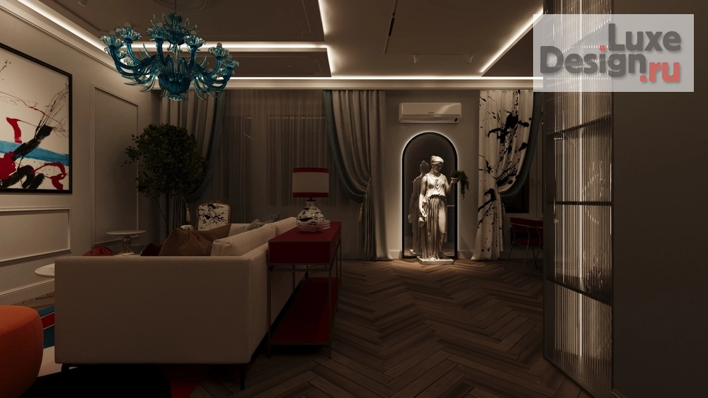 Дизайн интерьера квартиры "Квартира ЖК Александровский сад" (фото 4)