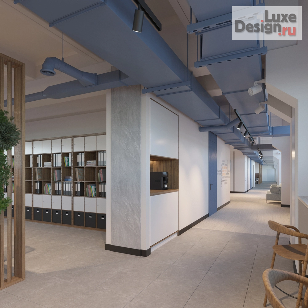 Дизайн интерьера офиса "Офис компании НПК ВИП" (фото 8)