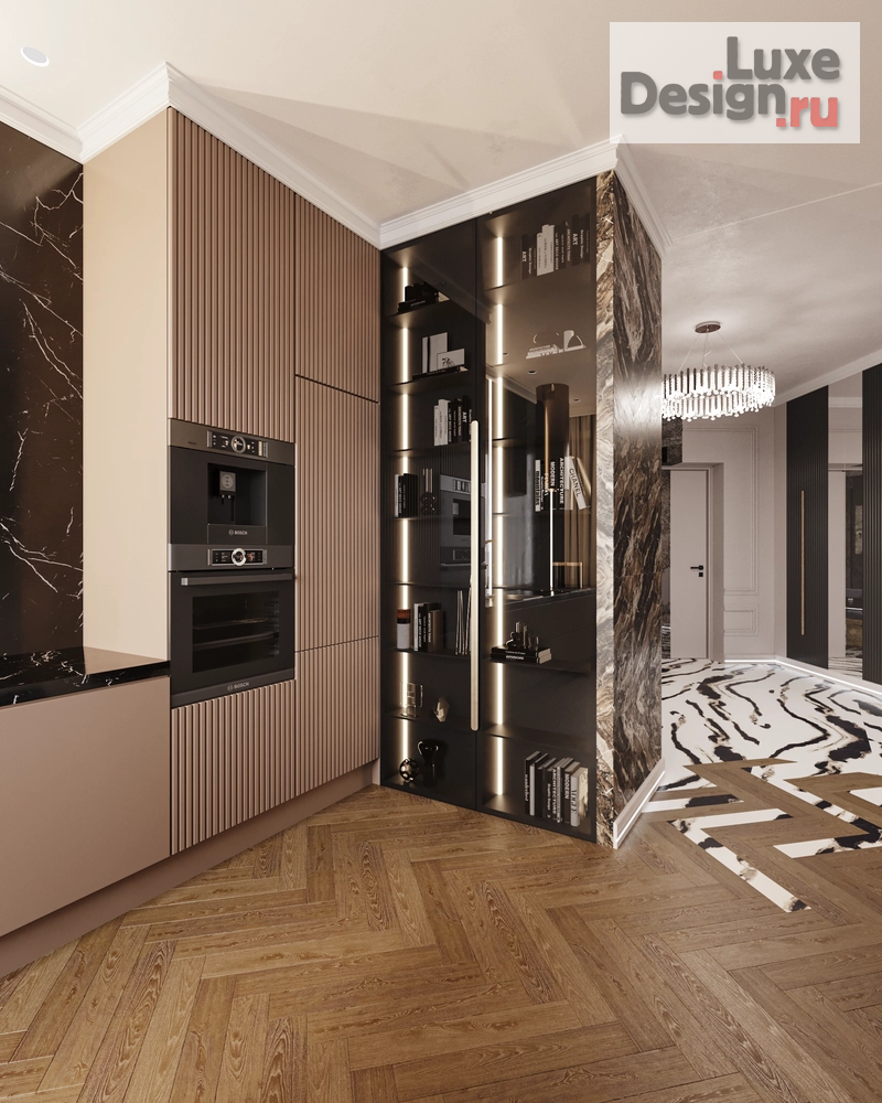 Дизайн интерьера квартиры "Квартира ЖК Да Винчи" (фото 2)