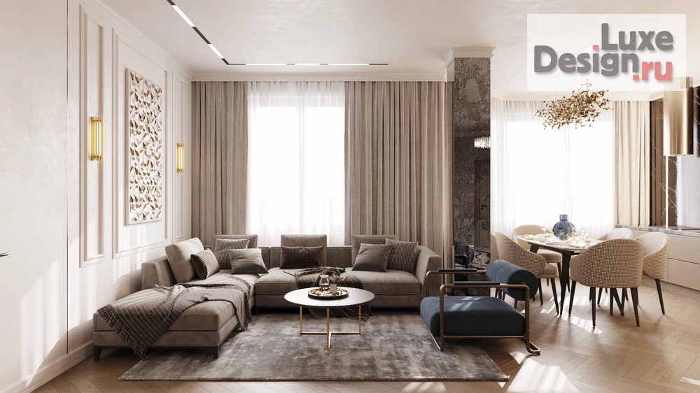 Дизайн интерьера квартиры "Квартира ЖК Да Винчи" (фото 3)