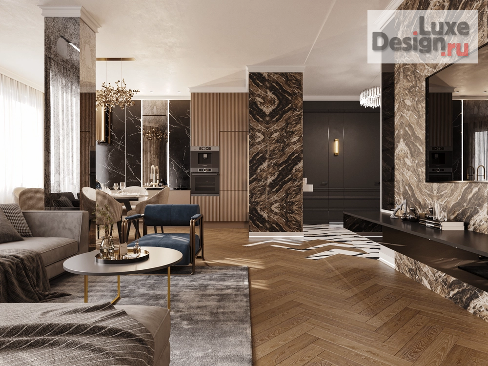 Дизайн интерьера квартиры "Квартира ЖК Да Винчи" (фото 5)