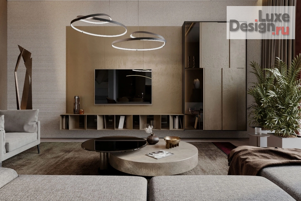 Дизайн интерьера квартиры "ДИЗАЙН ИНТЕРЬЕРА КВАРТИРЫ В КД РИВЬЕРА" (фото 2)