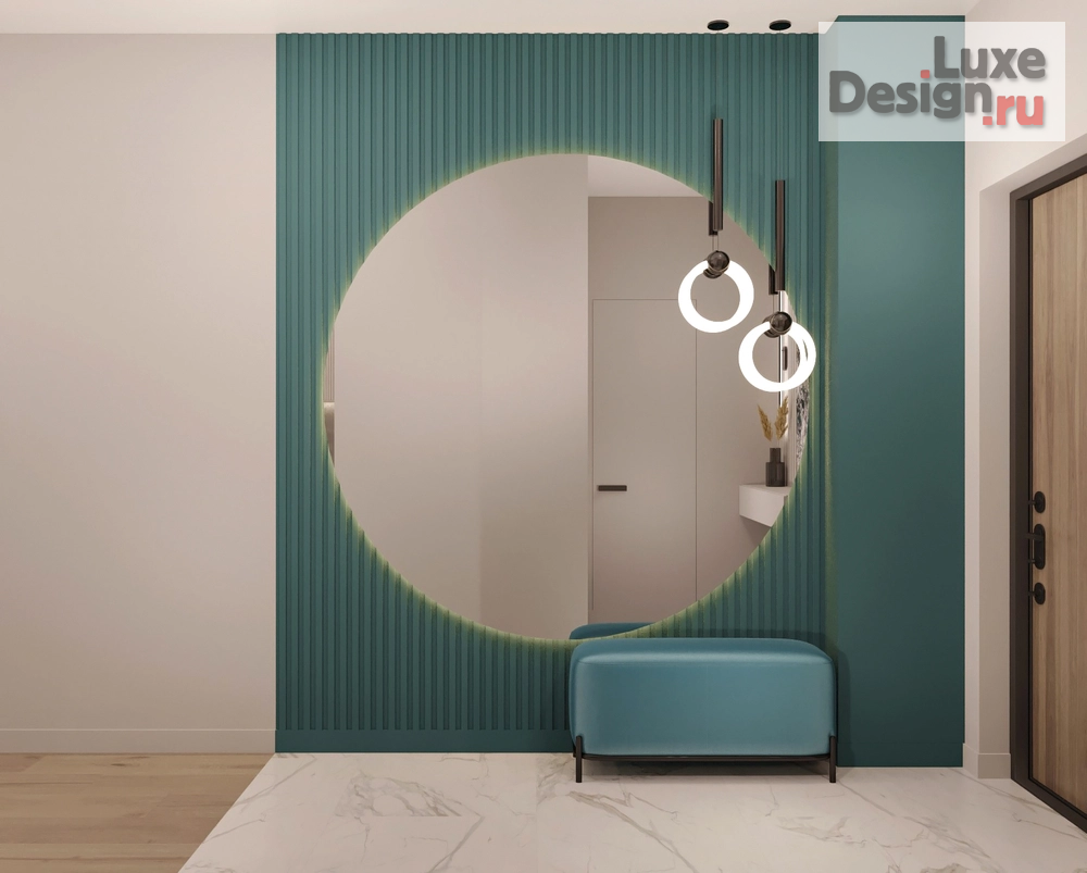 Дизайн интерьера трехкомнатной квартиры "Дизайн квартиры в ЖК Екатерининский парк" (фото 5)