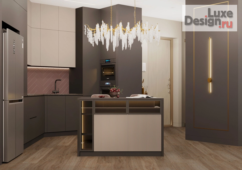 Дизайн интерьера квартиры "ЖК Гаринский Residence" (фото 1)