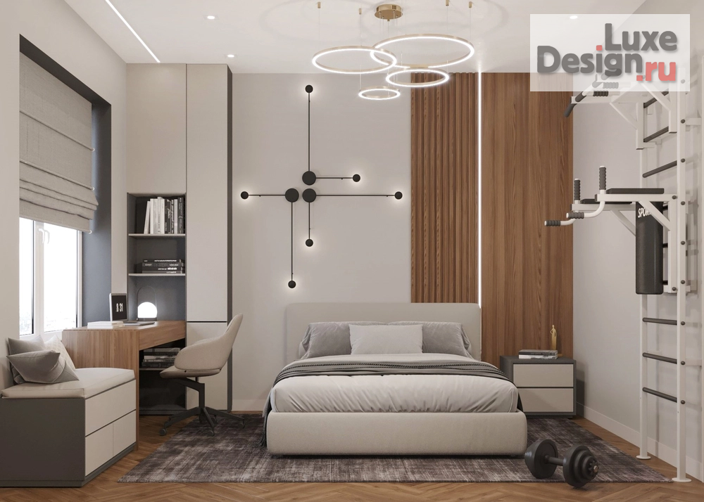 Дизайн интерьера четырехкомнатной квартиры "Роскошный интерьер в ЖК Александровский сад" (фото 10)