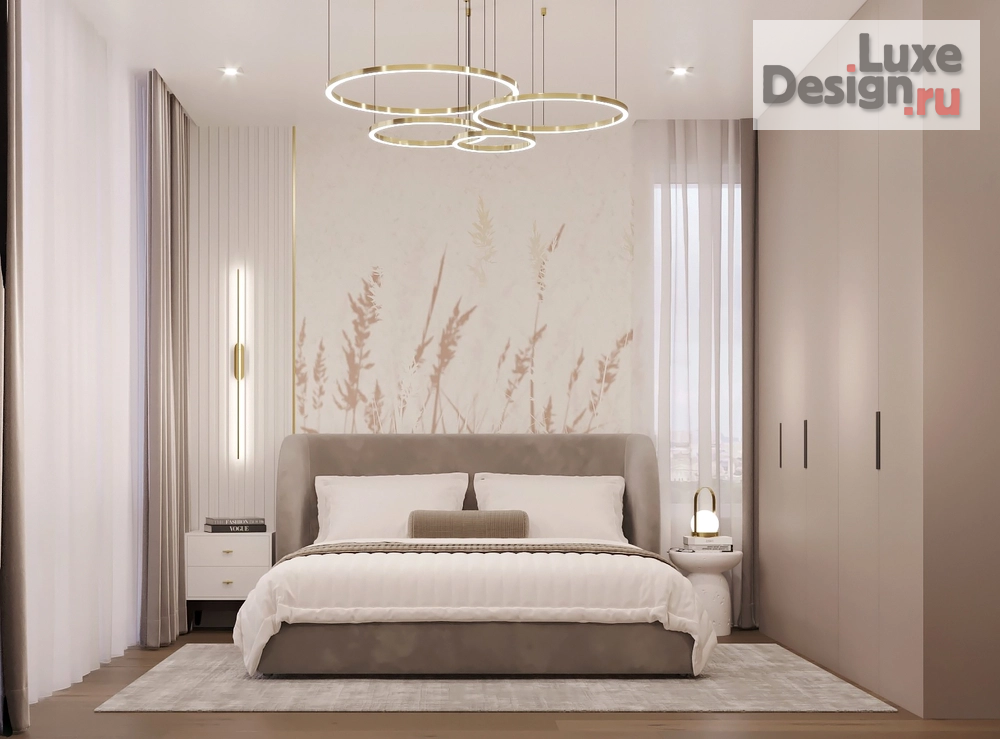 Дизайн интерьера трехкомнатной квартиры "Дизайн квартиры в ЖК Екатерининский парк" (фото 6)