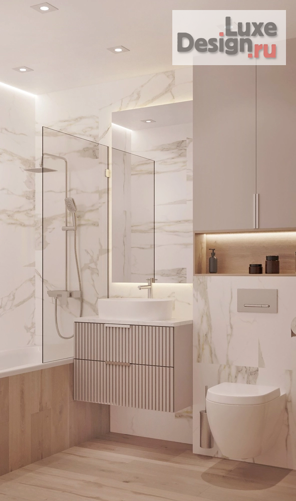 Дизайн интерьера трехкомнатной квартиры "Дизайн квартиры в ЖК Екатерининский парк" (фото 8)