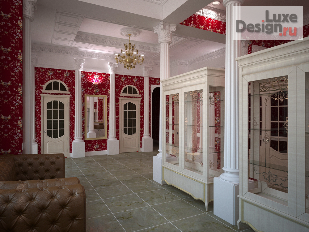 Дизайн интерьера салона красоты "Салон красоты г.Баку" (фото 2)