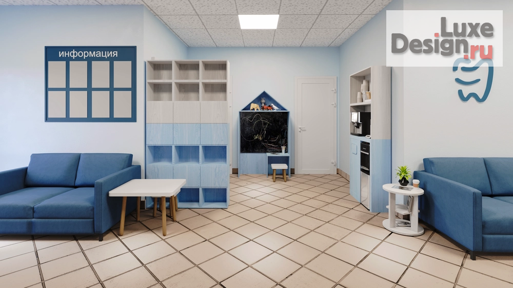 Дизайн интерьера лечебного учреждения "Ре фреш (редизайн) стоматологии" (фото 2)
