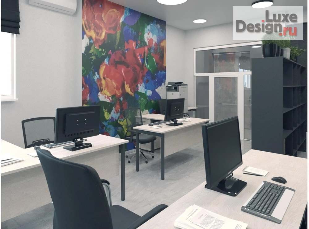 Дизайн интерьера офиса "Ре фреш (редизайн) офиса" (фото 2)